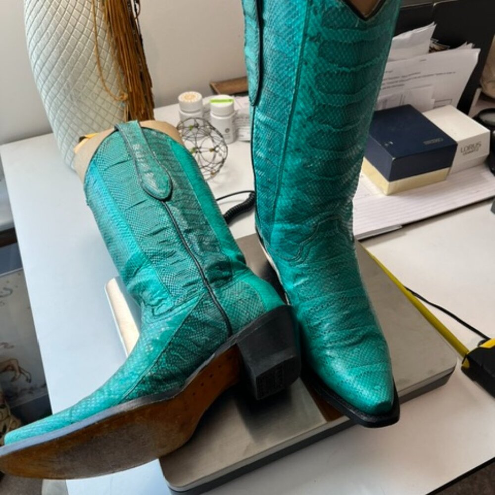 Corral size 7 genuine reptile boots - Picture 1 of 8
